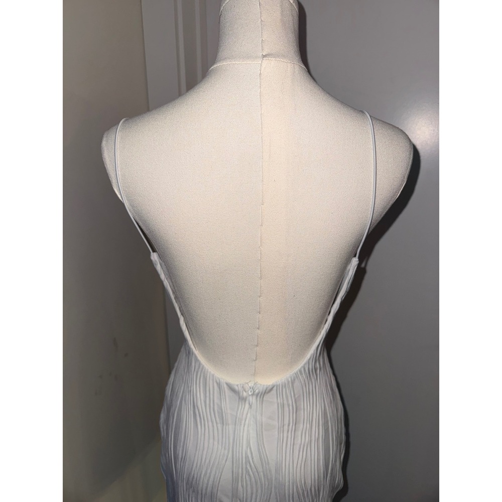 Thatssofetch White Textured Bodycon Mini Dress Sp… - image 6